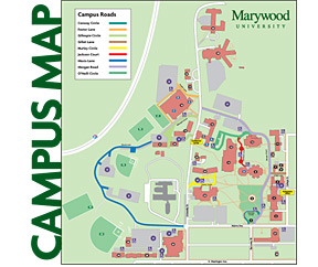 Marywood Campus Map